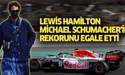 Lewis Hamilton, Michael Schumacher'in rekorunu egale etti
