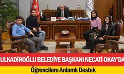 Başkan Okay’dan Öğrencilere Anlamlı Destek