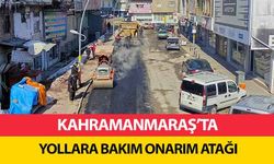 Kahramanmaraş’ta Yollara Bakım Onarım Atağı