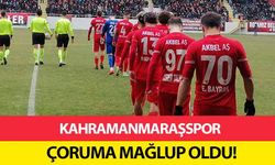 Kahramanmaraşspor Çoruma mağlup oldu!