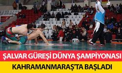 Şalvar güreşi dünya şampiyonası Kahramanmaraş'ta başladı