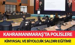 Kahramanmaraş’ta polislere kimyasal ve biyolojik saldırı eğitimi!