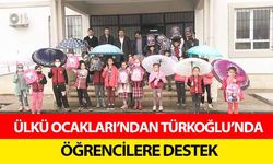Ülkü Ocakları’ndan Türkoğlu’nda öğrencilere destek