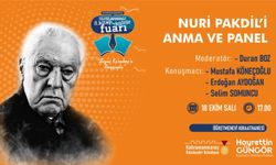 Kudüs Şairi Nuri Pakdil Yâd Edilecek