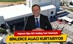 Mahmut Ciğer, KEY Holding Yeni Yatırımıyla Binlerce Ağacı Kurtarıyor