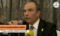 KMTSO Başkanı Şahin Balcıoğlu, O İddialara Cevap Verdi
