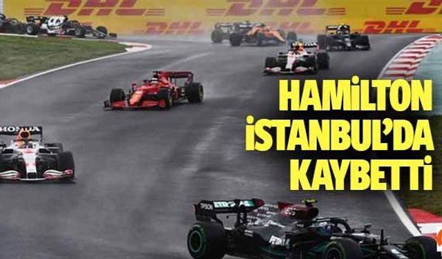 Hamilton İstanbul’da kaybetti