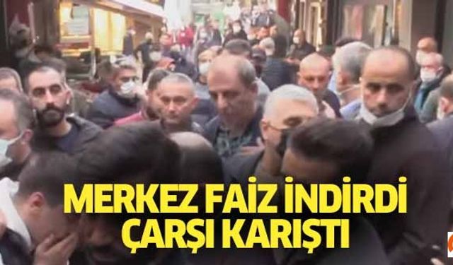 Merkez faiz indirdi, çarşı karıştı!