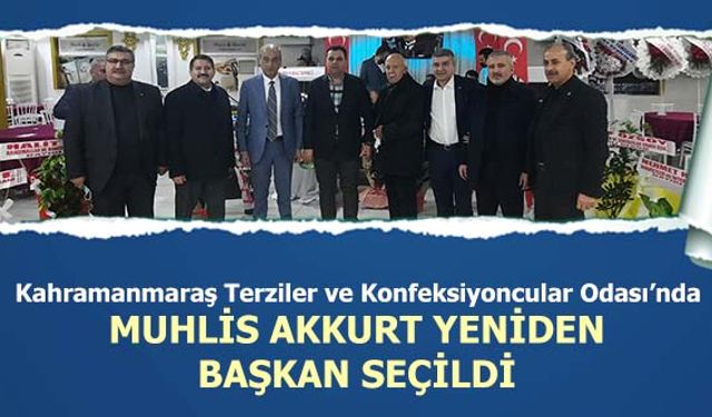 Muhlis Akkurt yeniden başkan seçildi