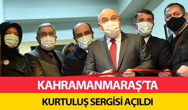 Kahramanmaraş’ta kurtuluş sergisi açıldı