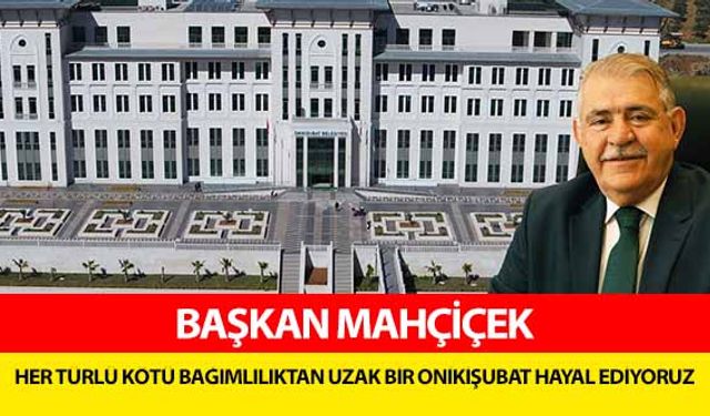 Başkan Mahçiçek, Her Türlü Kötü Bağımlılıktan Uzak Bir Onikişubat Hayal Ediyoruz