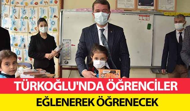 Türkoğlu'nda öğrenciler eğlenerek öğrenecek