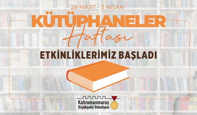 Kütüphane Haftası Etkinlikleri Start Aldı