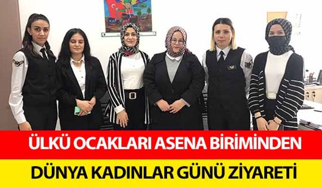 Ülkü Ocakları Asena Biriminden Dünya Kadınlar Günü Ziyareti