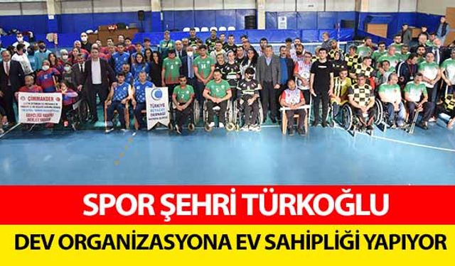 Spor şehri Türkoğlu, dev organizasyona ev sahipliği yapıyor