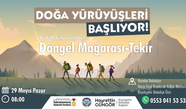 Doğa Yürüyüşleri’nin Bu Haftaki Adresi Döngel Mağarası