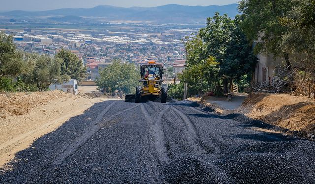 Dulkadiroğlu’ndan Aslanbey Mahallesine Asfalt Çalışması