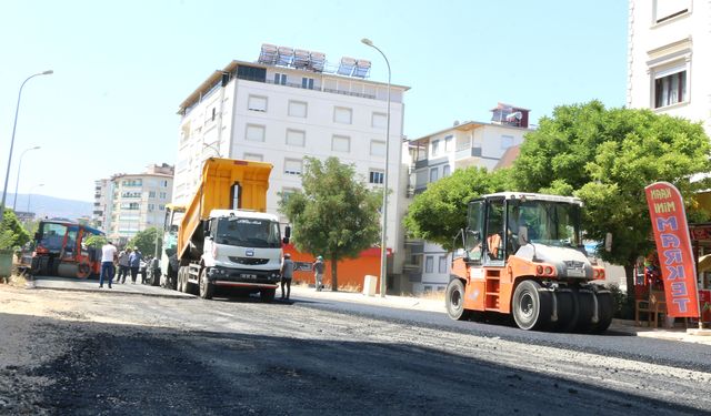 Mehmet Özdal Caddesi Büyükşehir’le Yenilendi