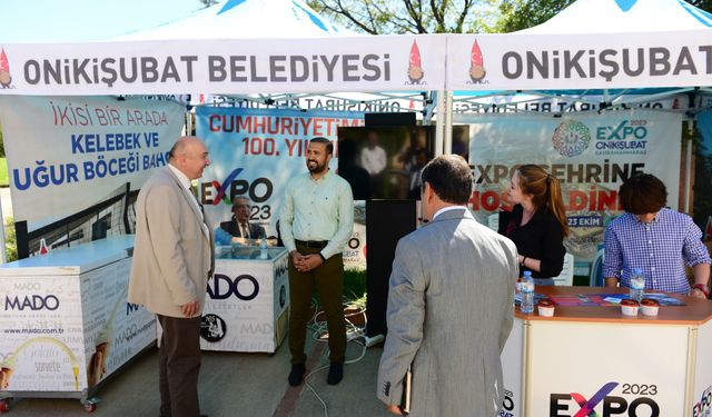 Onikişubat Belediyesi’nden KSÜ’lü öğrencilere EXPO 2023 ve dondurmalı karşılama