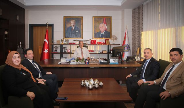 Deva Partisinden Emniyet Müdürü Cebeloğlu'na Ziyaret