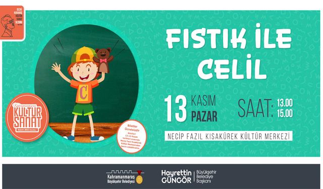 ‘Fıstık İle Celil’ Miniklere Dostluğu Anlatacak