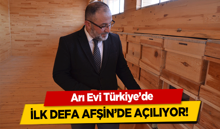 Arı Evi Türkiye’de ilk defa Afşin’de açılıyor!