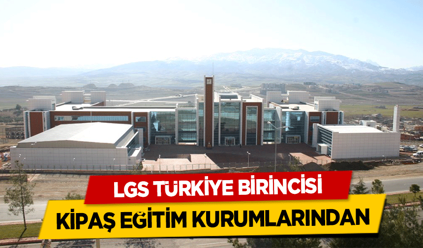 Lgs Türkiye Birincisi Kipaş Eğitim Kurumlarından