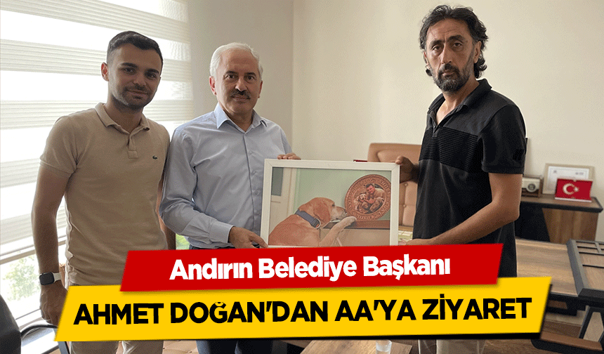Başkan Ahmet Doğan'dan Kahramanmaraş bürosuna ziyaret