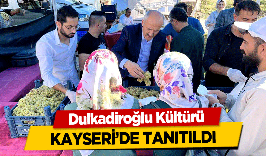 Dulkadiroğlu Kültürü Kayseri’de tanıtıldı